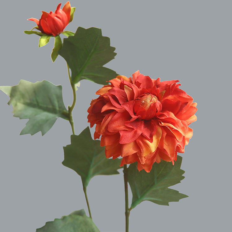 26" Artificial Dahlia Flowers | 4 Colors