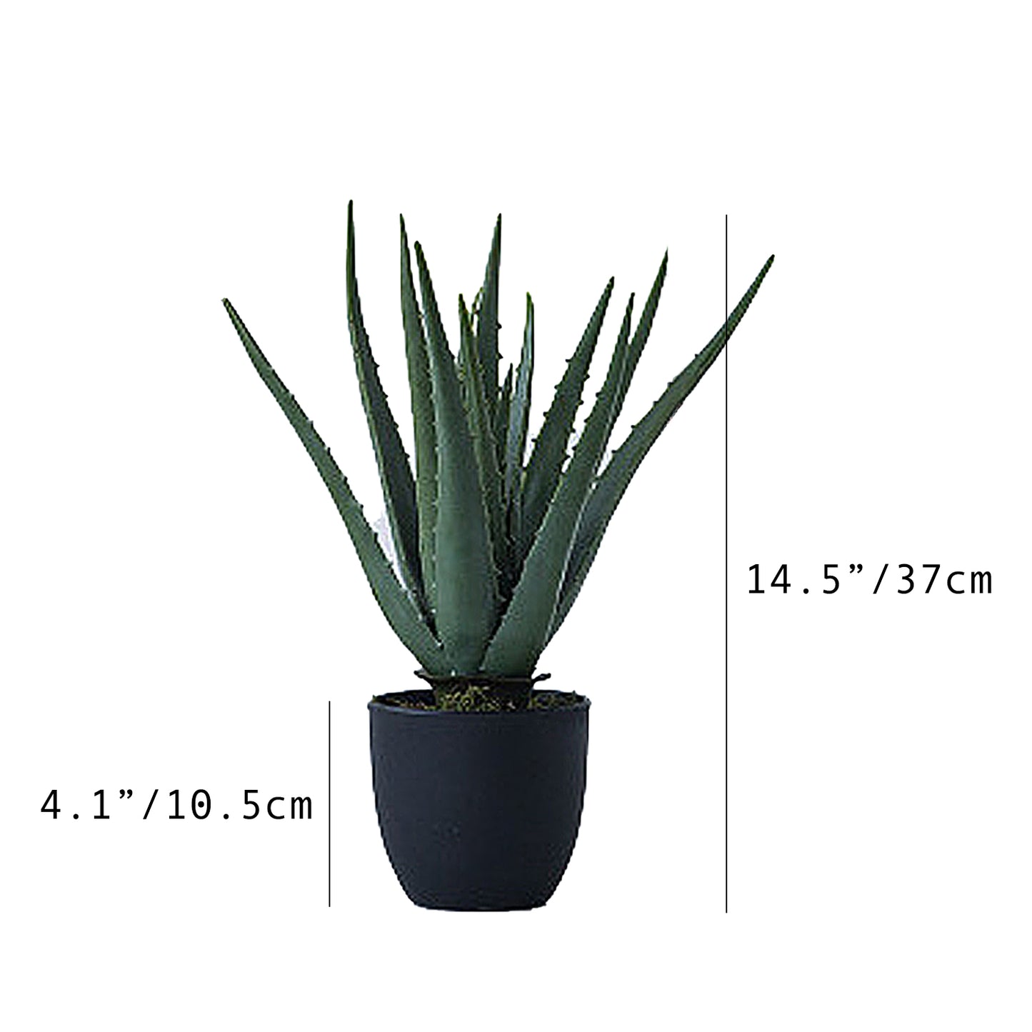 Potted Artificial Agave Plant