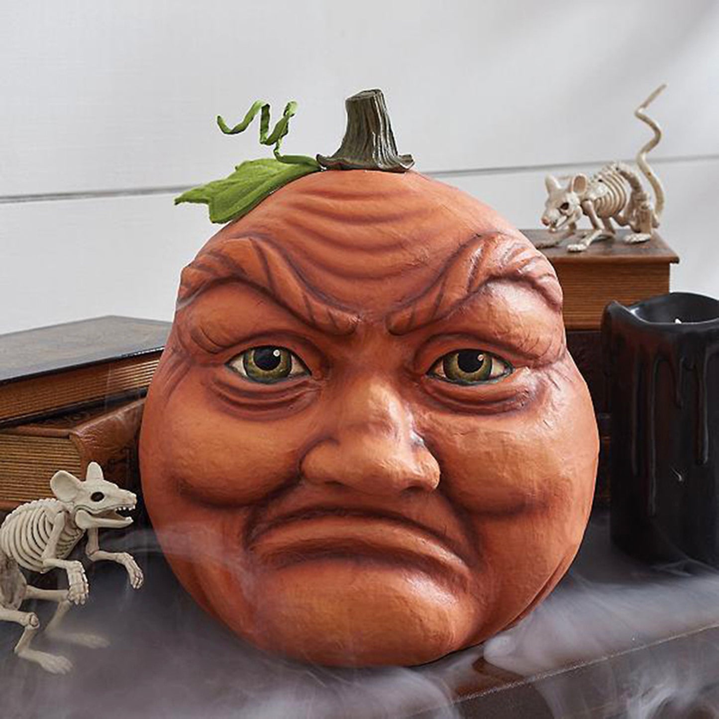 Fake Scary Pumpkins for Halloween