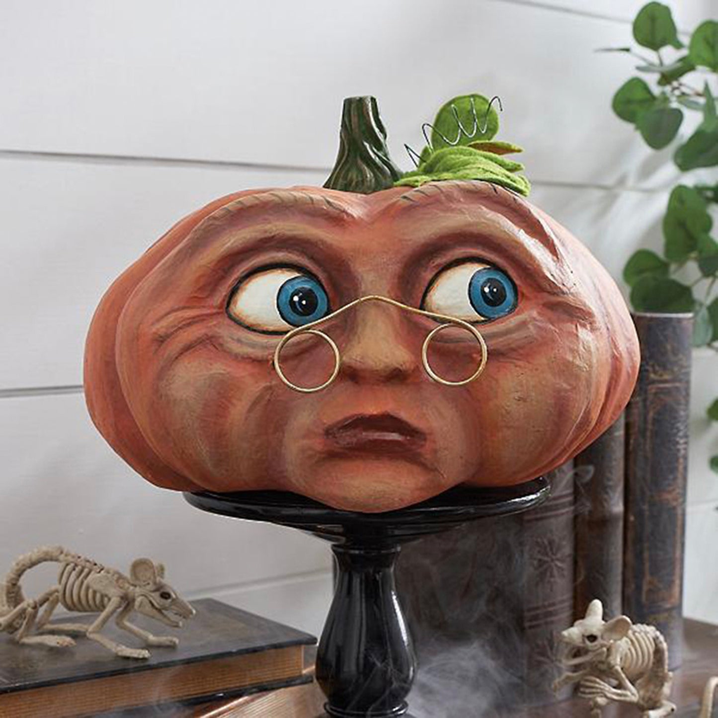 Fake Scary Pumpkins for Halloween