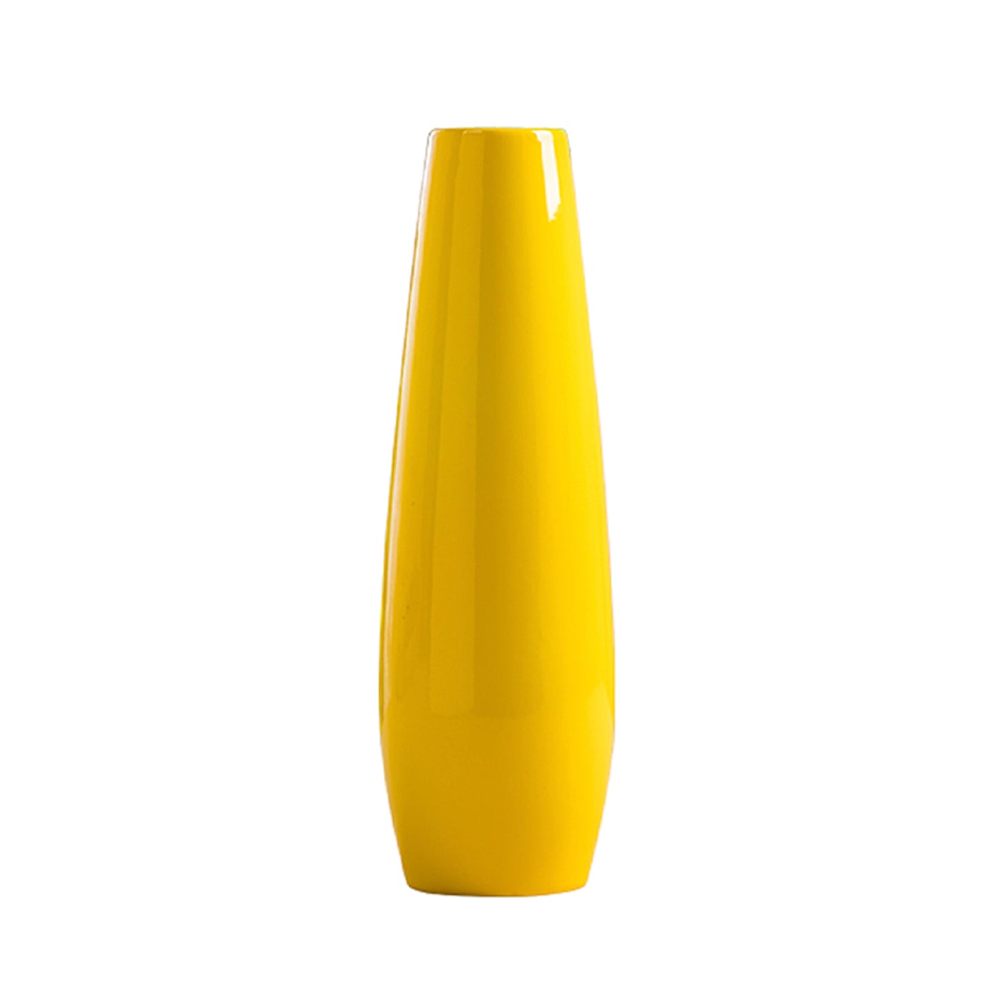 Yellow Ceramic Vase